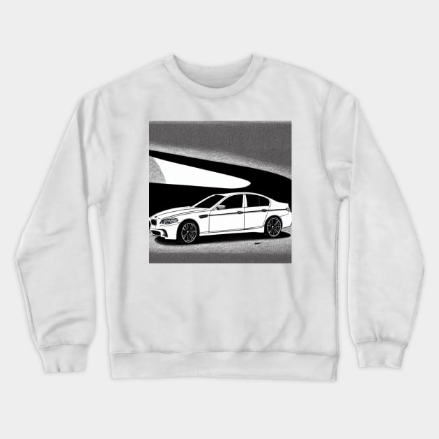 bmw fan Crewneck Sweatshirt by nastyart